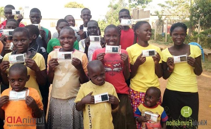 The Kikulu Foundation in Uganda provides LuminAID lights to those in need